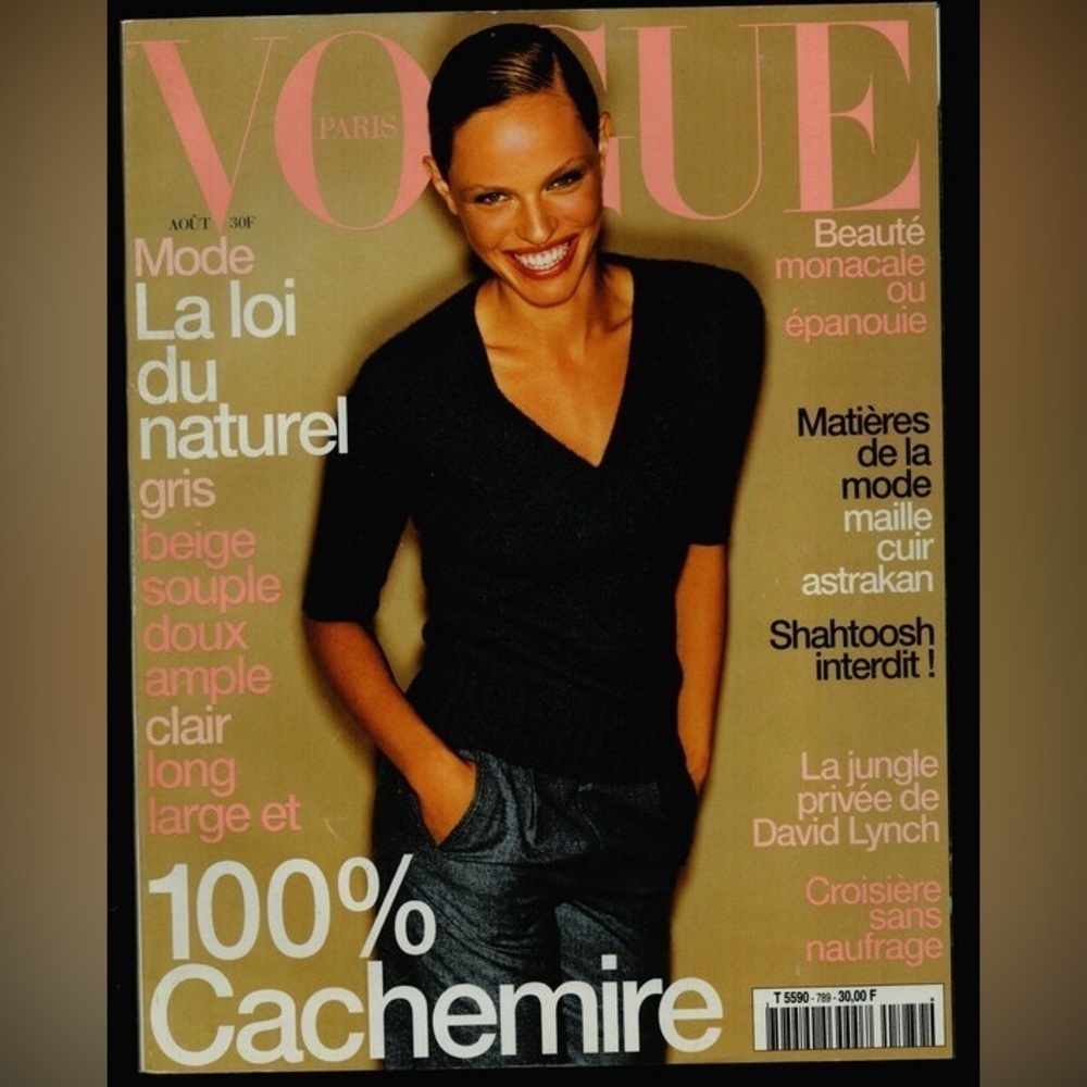 Vogue Paris 789 Aout 1998